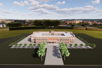 create 3d bim models and renders with revit and sketchup