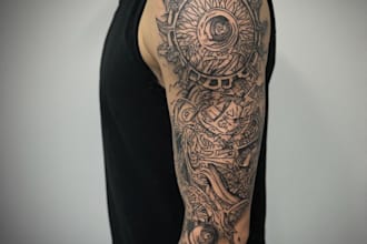 create meaningful tribal tattoo artwork