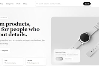 create a modern, fast and responsive wordpress website for your business