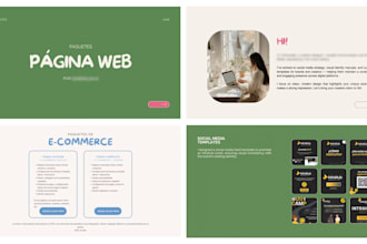 design a clean, professional canva presentation for your brand or project