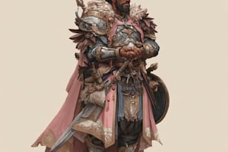 dnd character art and dnd character art