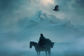 draw fantasy book cover, illustration