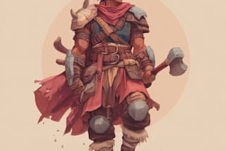 create character illustrations for your fantasy card game