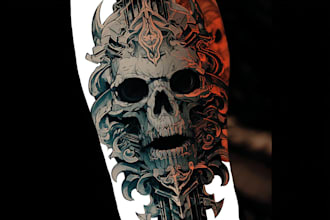 make anime tattoo design