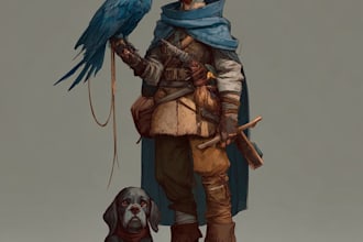 do dnd character art illustration commissions