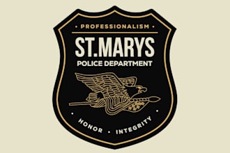 design attractive modern wonderful heraldic logo