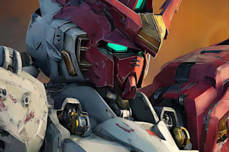 make amazing mechs and robots concept art