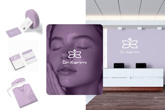 design a premium visual brand identity for your business