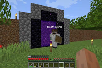 create custom minecraft plugin or fabric mod