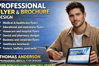 design medical educational homecare flyers healthcare brochure medical posters