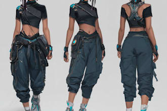 create ai generated character or concept art