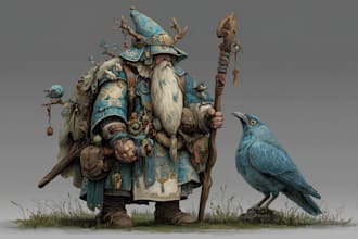 custom dnd party portraits and group art