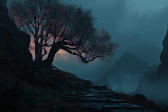 creative photorealistic science fiction illustration