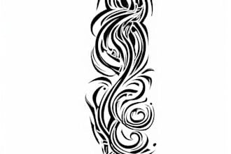 create unique tribal tattoo designs
