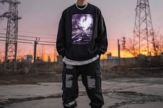 create professional streetwear clothing designs