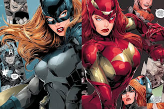 do comic book illustration graphic novel superhero comic webcomic comic artist