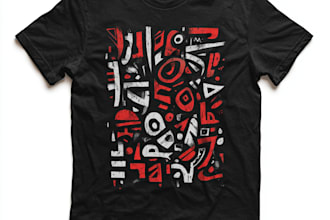 design a typography t shirt design