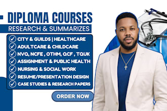 complete nursing social work diploma health adult child care nvq rqf btec ncfe