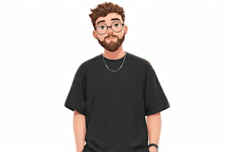 design pngtuber model or customized png tuber