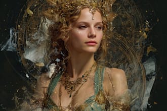 draw your fantasy character illustration