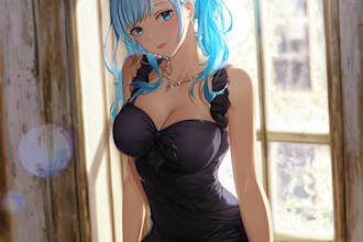 draw beautiful sfw or nsfw anime art illustration
