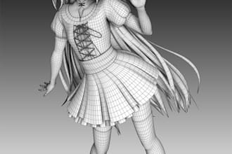 create advanced 3d character rigging in maya or blender for unreal engine