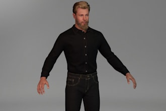 3d metahuman avatar, digital character sculpture, vrm vrchat, ai avatar rigging