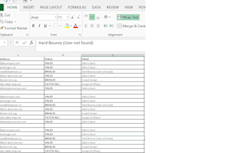 verify and clean your bulk email list to reduce bounce rate