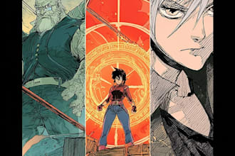 design comic book for you