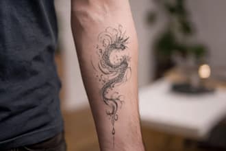 create an individual tattoo sketch for you