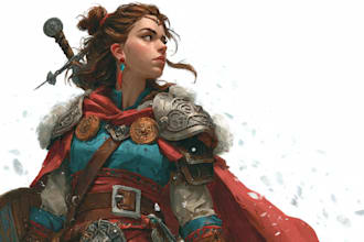 draw fantasy female, dnd illustration