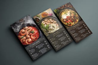 design modern menu restaurant menu digital food menu