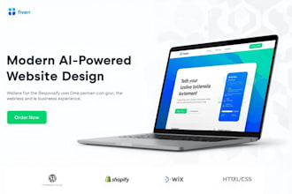 do ai powered website design for businesses and startups fast and responsive