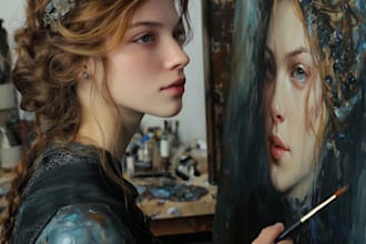 do realistic or fantasy portrait