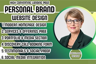 personal brand website personal branding website influencer website entrepreneur