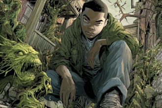 comic book illustration with comic book illustrator
