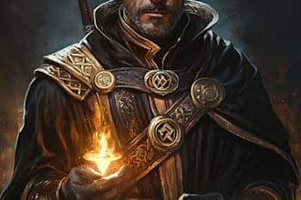 dnd, fantasy character and dnd character