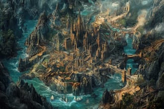 create the map of your fantasy world