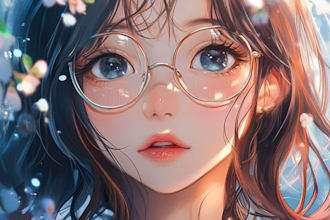 design a anime character for you