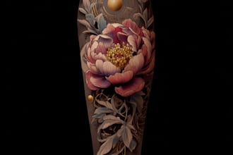 create a tattoo design of tattoo sleeve