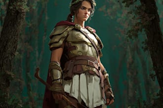 draw your tabletop rpg character in fantasy style