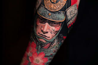 japanese or oriental tattoo design