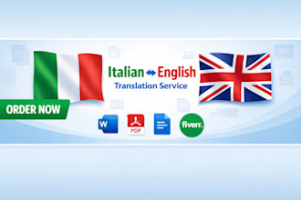translate italian to english, english to italian