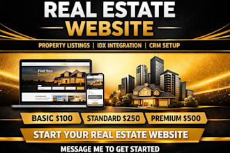 real estate website real estate shopify store property listing website