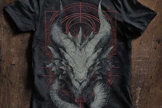 create custom tshirt design art for your merch