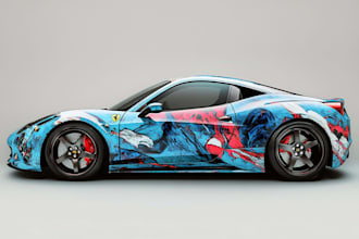 design custom vehicle wraps, car door magnets