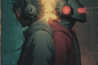 design album cover design, album cover art, music cover art
