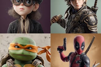 design characters and comic books