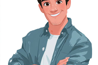 disney cartoon style drawing