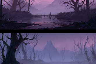 create flashy environment art for your game